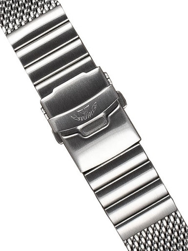 Squale 22mm Deluxe Stainless Steel Mesh Bracelet #2002-Mesh