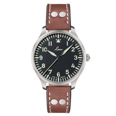 エルフィ Laco Genf 40mm Pilot Quartz Watch #861807