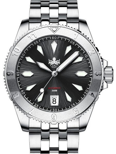 Phoibos PY026C 300 meter Voyager Automatic Dive Watch with an