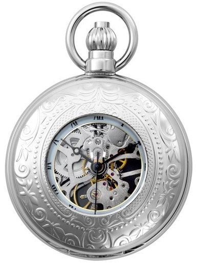 Charles-Hubert 17-Jewel Mechanical Hand Wind Pocket Watch #3527-W