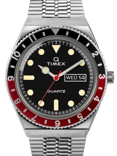 Q TIMEX ブラック ブレスレット | TIMEXオンラインストア - 時計