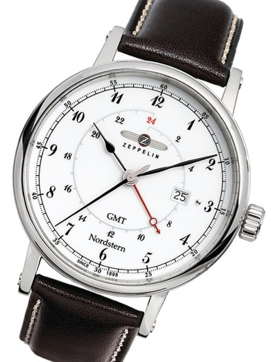 時計 ZEPPELIN Nordstern 75781 Zeppelin 75781N Graf Nordstern Series Two-Eye Swiss Men's