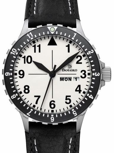 Damasko DA47 Swiss Automatic Pilot Watch with Rotating 12-hour Bezel