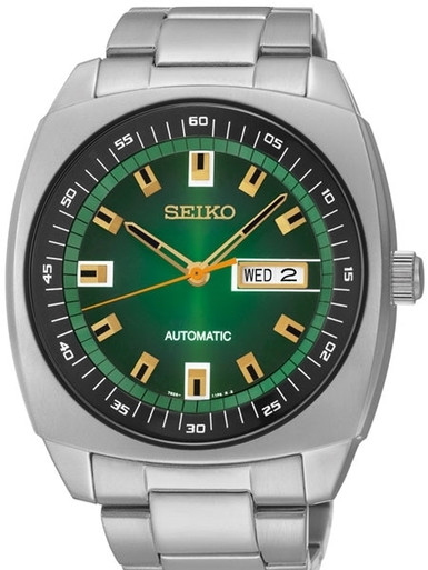 Seiko Recraft series Automatic Watch with  case, stainless steel  bracelet #SNKM97
