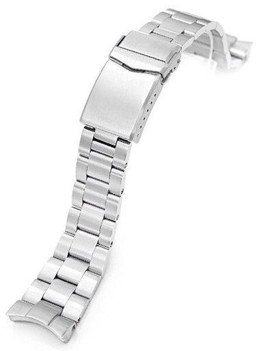 Strapcode Stainless Steel Super 3D Oyster Bracelet for Orient