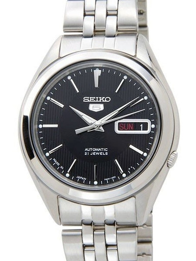 Seiko Automatic Watch with Stainless Steel Bracelet #SNKL23J1