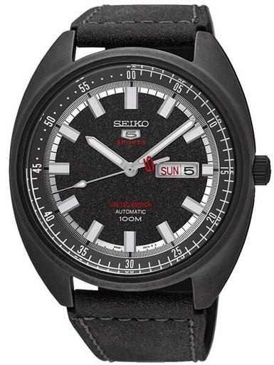 ど*ぞ様 SEIKO 5 Sports 限定 SRPB73K1 自動巻 Seiko Sports 5 Automatic 24-Jewel Watch with an 44mm Cushion Case