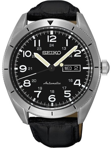 Seiko 5 Military Style Nylon Strap Automatic Men's Watch