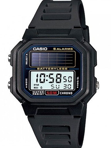 CASIOカシオ AL-190W Casio Solar-Light Powered Digital Watch with Alarm and Stopwatch