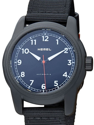 HEMEL Automatic Military-Styled Watch with Sapphire Crystal #HMNO2