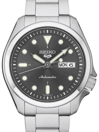 Seiko 5 Sports Automatic 24-Jewel Watch with Grey Dial #SRPE51