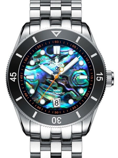 Phoibos 300 meter Wave Master Automatic Dive Watch with an Anti
