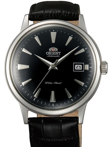 Scratch and Dent - Orient Bambino Automatic Dress Watch with Black Dial, Applied Silver Hour Markers #ER24004B-SND1