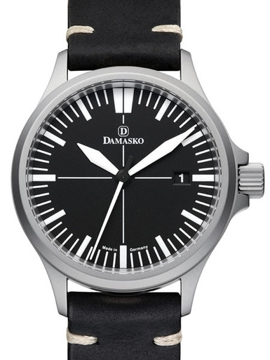 Damasko Swiss DS30 Automatic Watch with a 39mm Bead-Blasted Submarine Steel Case #DS30