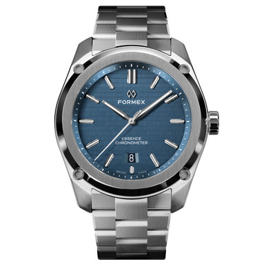 Formex Essence Swiss Automatic Chronometer with Blue Dial