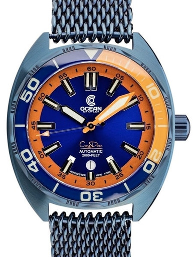 Ocean Crawler Core 600-Meter Automatic Dive Watch Watch with Anti