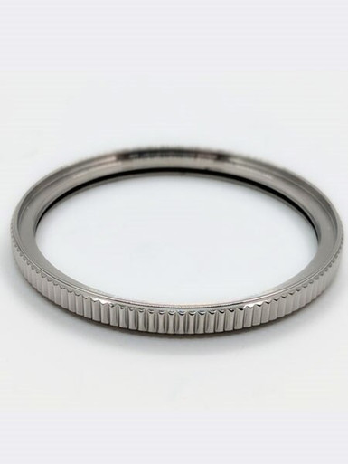 Polished Stainless Steel (Coin Edge) Bezel for Orient Kamasu Watches #B16-P