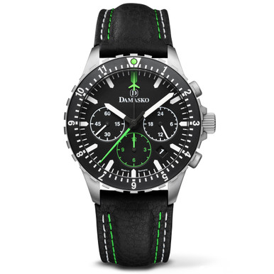 Damasko 42mm Chronograph with a Stopwatch, and 12-hour Totalizer #DC86