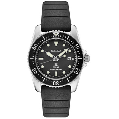 Seiko 38mm Prospex Solar Powered Dive Watch with 10-Month Power Reserve  #SNE573