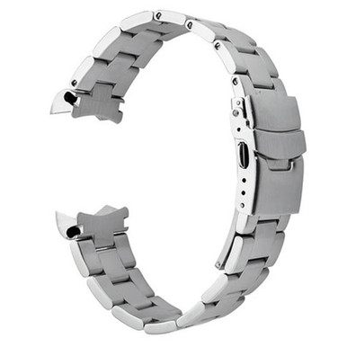 Islander 20mm Brushed Solid-Link Watch Bracelet for Islander
