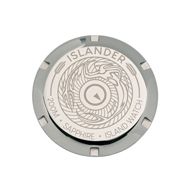 Etched Caseback for Islander 43mm Dive Watches #BK-02
