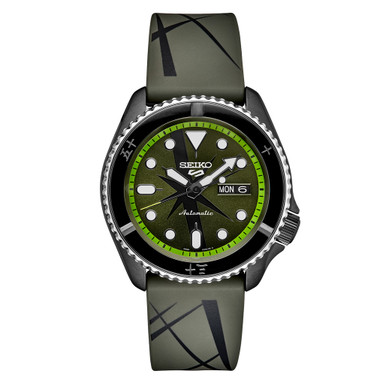 Seiko 5 Sports One Piece Roronoa Zoro Limited Edition Watch #SRPH67