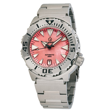 Islander Coral Mother of Pearl Dial Automatic Dive Watch #ISL-142