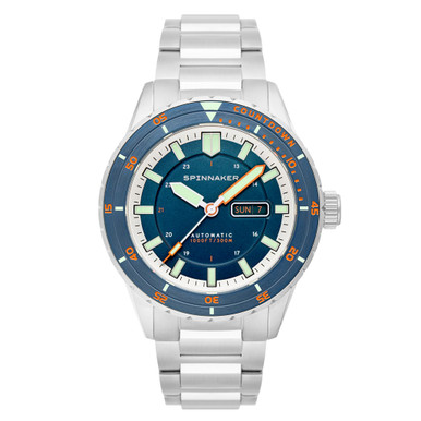 Spinnaker Hass Automatic Dive Watch with Azure Blue Dial #SP-5099-44