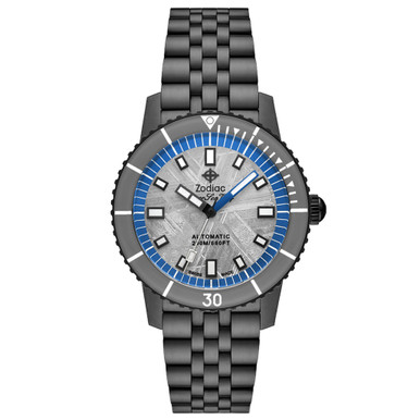 Zodiac Super Sea Wolf Limited Edition with Meteorite Dial and Blue Accents  #ZO9293