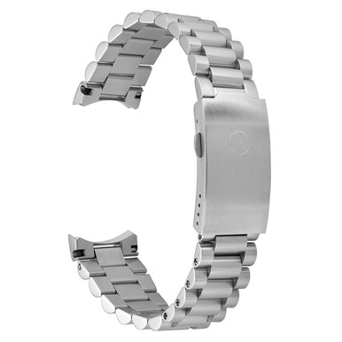 Islander 20mm Brushed Solid-Link Watch Bracelet for Islander