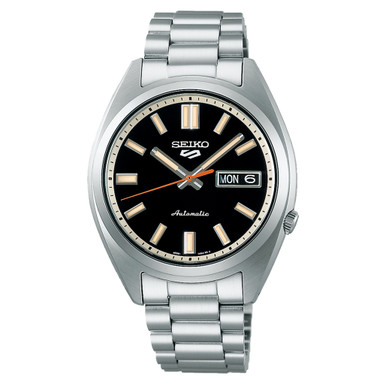 Seiko SNXS Series Automatic Watch with Black Dial #SRPK89