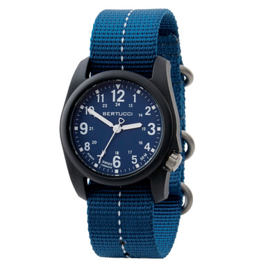 Bertucci DX3 Field Watch with Cobalt Blue Dial #11134
