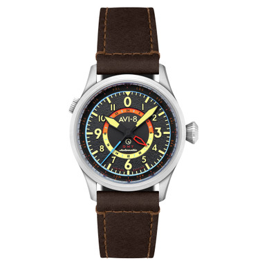 AVI-8 AV-4120-05 Wingman Worldtimer GMT (Orologio da pilota