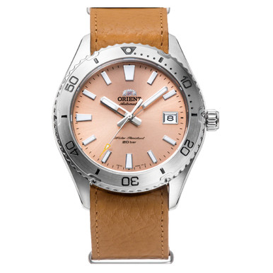 Orient Sport Automatic Dive Watch with Salmon Dial #RA-AC0Q05P10B