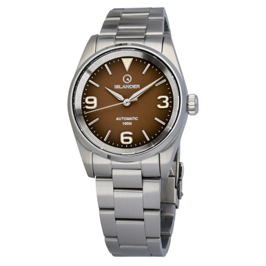 Islander Manhasset 36mm Automatic Watch with Tropic Dial #ISL-286