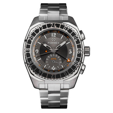 Formex Stratos UTC Automatic 41mm Watch with Grey Dial #1101.1