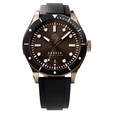 Henry Archer Nordso Automatic Watch with Solaris Brown Dial Henry Archer Nordso Automatic Watch with Solaris Brown Dial