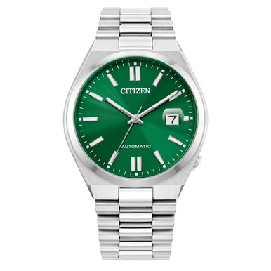 Citizen Tsuyosa Automatic with Sunray Green Dial #NJ0150-56X