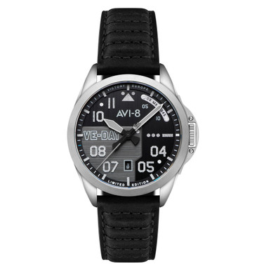 Miss Arrivo THE WRAITH - ミスアリーヴォ ザ・レイス AVI-8 P-51 Mustang Patriot VE-Day 80th LE Victory Shadow Watch #AV