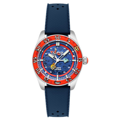 Spinnaker x Spongebob Croft LE Peekaboo Dollar Diver Watch #SP-5152-01