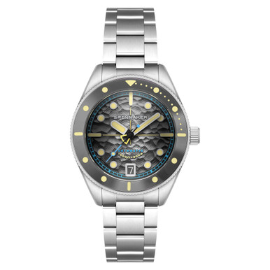 Spinnaker Challenger Automatic 300 Meter Mist Grey Dive Watch #SP