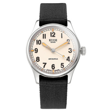 KUOE Old Smith 90-002 Automatic 38mm Watch with Ivory Dial