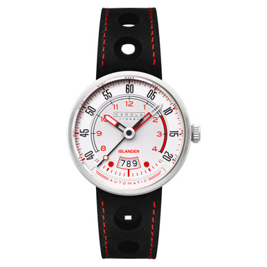 トロピカルランド Cadola x Islander RPM Automatic Watch with Red and White Dial #CD