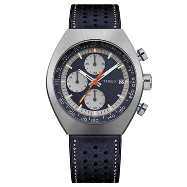 tw Timex Legacy Tonneau 42mm Leather Strap Watch #TW2W93500