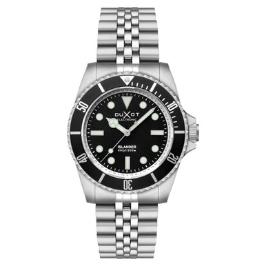 Duxot x Islander Atlantica Electronic Dive Watch with Black Dial