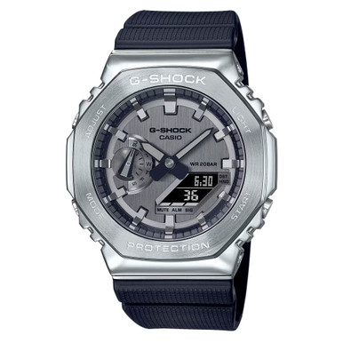 【稀少品】CASIO　GA2100 オールシルバー Casio G-Shock 