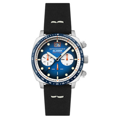 Spinnaker x Islander LE Hull Chronograph with Ocean Blue Dial #SP
