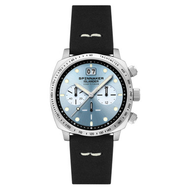 Spinnaker x Islander LE Hull Chronograph with Ice Blue Dial #SP
