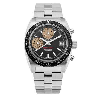 Nivada Grenchen Autochron Watch with Black Dial #77002A45