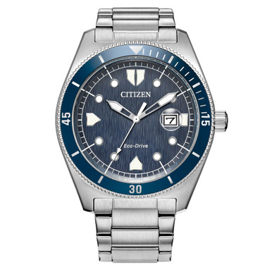 Citizen Terra Force Eco-Drive with Blue Dial #AW1886-59L